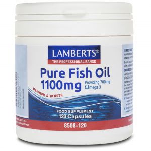 Lamberts Pure Fish Oil 1100mg, 120caps