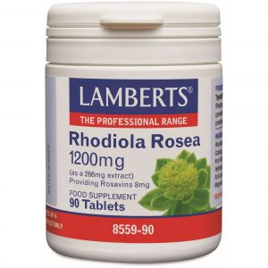 Lamberts Rhodiola Rosea 1200mg, 90tabs