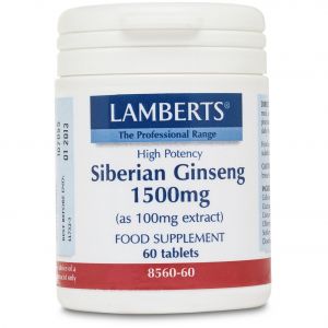 Lamberts Siberian Ginseng 1500mg, 60tabs