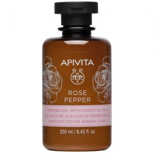 Apivita Rose Pepper Shower Gel, 250ml