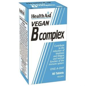 Health Aid Vegan B-Complex, 60veg.caps