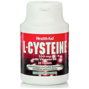 Health Aid L- Cysteine 550mg, 30tabs