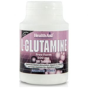 Health Aid L-Glutamine 500mg, 60tabs