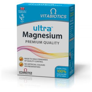Vitabiotics Ultra Magnesium 375mg, 60tabs