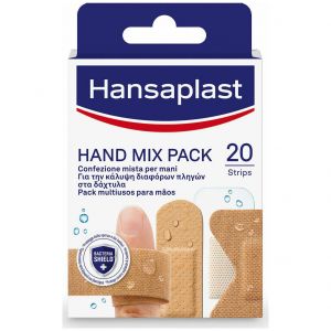 Hansaplast Hand Mix Pack, 20τμχ