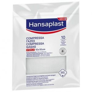 Hansaplast Soft Gauze 10x10, 10τμχ