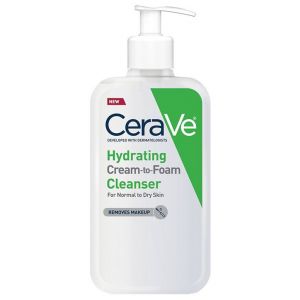 Cerave Hydrating Cream-to-Foam Cleanser Normal to Dry Skin, 236ml