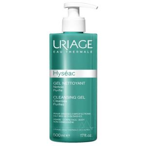 Uriage Hyseac Cleansing Gel, 500ml