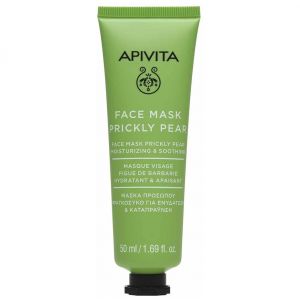 Apivita Face Mask Prickly Pear Μάσκα Προσώπου Φραγκόσυκο Για Ενυδάτωση & Καταπράυνση, 50ml