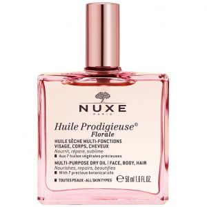 Nuxe Huile Prodigieuse Ξηρό Λάδι Για Πρόσωπο Σώμα & Μαλλιά Με Άρωμα Florale, 50ml