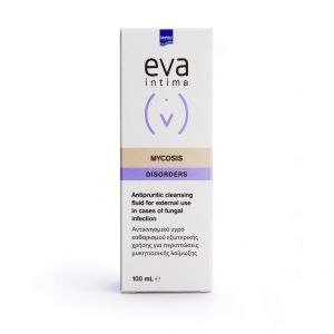 Intermed Eva Intima Mycosis Liquid Cleanser Για Καθαρισμό & Αντιμετώπιση Της Μυκητίασης, 100ml