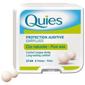 Pharmaq Quies Earplugs Pure Wax Ωτοασπίδες μιας Χρήσης από Φυσικό Κερί, 8 ζευγη