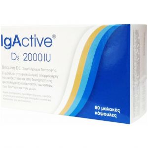 IgActive Vitamin D3 2000iu, 60 softgels