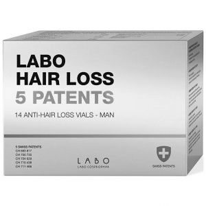 Labo Hair Loss 5 Patents Man Anti Hair Loss, 14vials x 3.5ml