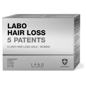 Labo Hair Loss 5 Patents Woman Anti Hair Loss, 14vials X 3.5ml