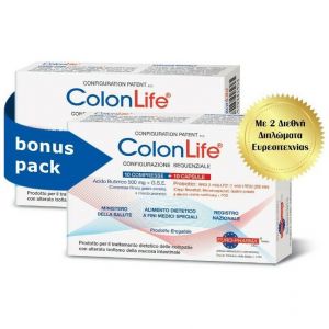 Bionat Colon Life Bonus Pack, 2x(10tabs + 10caps)