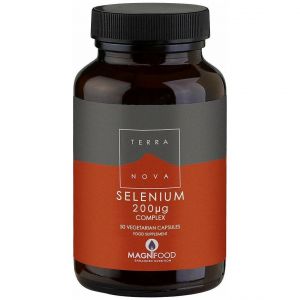 Terranova Selenium 200μg, 50 caps