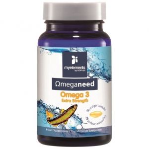 MyElements Ωmeganeed Omega 3 Extra Strength Συμπλήρωμα Ωμέγα Λιπαρών Οξέων, 30 softgels