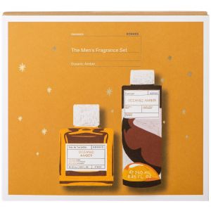 Korres The Men's Fragrance Gift Set Oceanic Amber Eau De Toilette 50ml & Scented Showergel 250ml