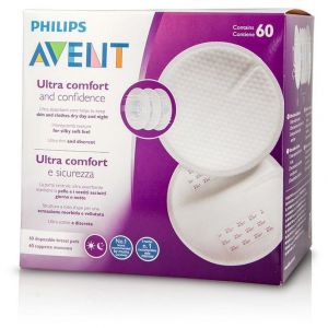 Philips Avent Επιθέματα Στήθους Ultra Comfort, 60τεμ,(SCF254/61)
