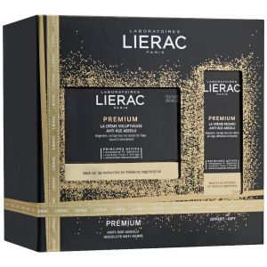 Lierac Premium Xmas Set με La Creme Voluptueuse Anti-Age Absolu Κρέμα Προσώπου Απόλυτης Αντιγήρανσης Πλούσιας Υφής 50ml & Κρέμα Ματιών Απόλυτης Αντιγήρανσης 15ml, 1 σετ