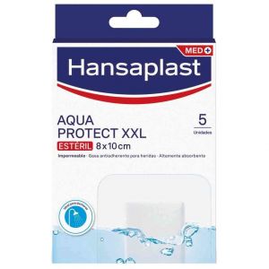 Hansaplast Aqua Protect XXL 8x10cm, 5strips