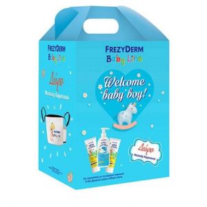 Frezyderm Baby Line Welcome Baby Boy Promo με Baby Shampoo Απαλό Βρεφικό Σαμπουάν 300ml & Baby Cream Προστατευτική & Αδιάβροχη Κρέμα για Αλλαγή Πάνας 2 x 175ml