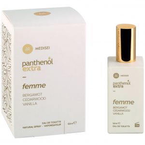 Medisei Panthenol Extra Femme Eau de Toilette Bergamot Cedarwood Vanilla Γυναικείο Άρωμα, 50ml