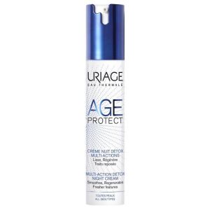 Uriage Eau Thermale Age Protect Multi-Action Detox Night Cream Κρέμα Νύκτας Detox Πολλαπλών Δράσεων, 40ml