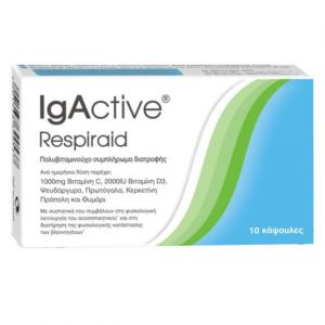 IgActive Respiraid, 10caps