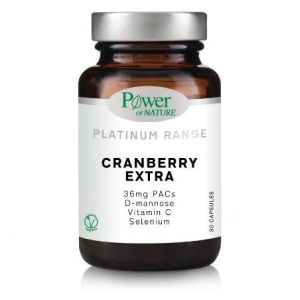 Power Of Nature Platinum Range Cranberry Extra, 30caps