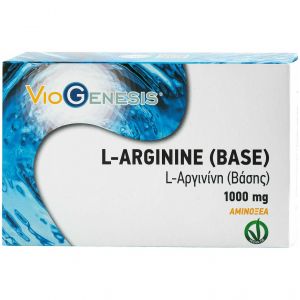 Viogenesis L-Arginine Base 1000mg, 60tabs