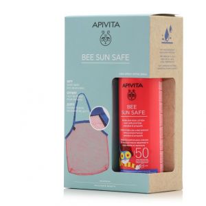 Apivita Bee Sun Safe Promo Hydra Sun Kids Lotion SPF50, 200ml & ΔΩΡΟ Παιδική Τσάντα Θαλάσσης με Δίχτυ, 1σετ