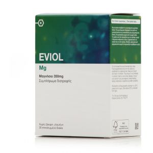 Eviol Mg Μαγνήσιο 350mg, 30caps