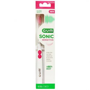 GUM Sonic Sensitive Ultra Soft 4101 Ηλεκτρική Οδοντόβουρτσα, 1τμχ
