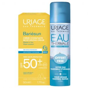 Uriage Bariesun Cream SPF50, 50ml & ΔΩΡΟ Eau Thermale, 50ml