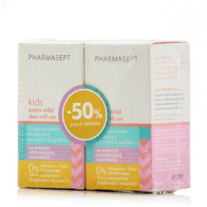 Pharmasept Kids Extra Deo Roll On, Promo Pack, 2x50ml