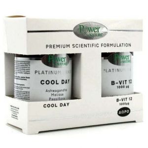 Power Health Promo Platinum Range Coolday, 30caps & Δώρο Platinum Range B-Vit 12 1000μg, 20caps
