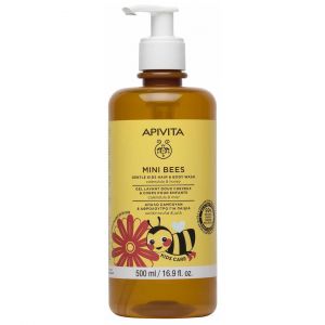 Apivita Mini Bees Kids Hair & Body Wash, 500ml