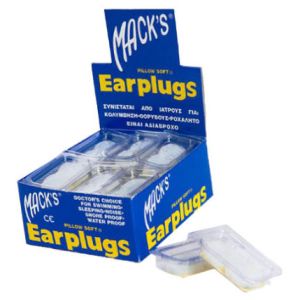 Mack's Ωτοασπίδες Σιλικόνης, 1 Ζευγάρι