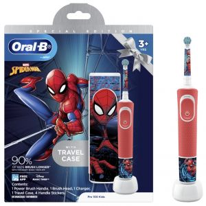 Oral-B Ηλεκτρική Οδοντόβουρτσα Spiderman 3+ years Special Edition