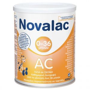 Novalac Γάλα σε Σκόνη AC 0-36m, 400gr
