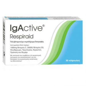 IgActive Respiraid, 30caps