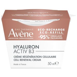 Avene Hyaluron Activ B3 Cell Renewal Cream Refill Ημέρας, 50ml