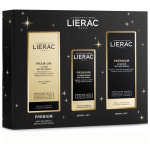 Lierac Promo Premium Gift Set La Cure Anti-Age Absolu, 30ml & Δώρο Yeux Anti-Aging Absolu, 15ml & La Masque, 75ml