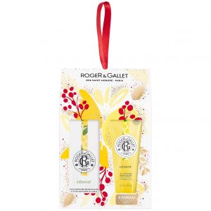 Roger & Gallet Gift Set Cedrat Fragrant Wellbeing Water Perfume, 30ml & Δώρο Wellbeing Shower Gel, 50ml