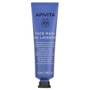 Apivita Face Mask with Sea Lavender, 50ml