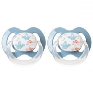 Korres Orthodontic Silicone Soothers 6-18m, 2τμχ