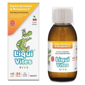 Vican Liqui Vites Kids Σιρόπι Βοτάνων & Βιταμίνης C, 120ml