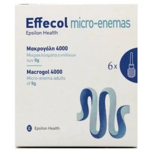 Epsilon Health Micro-Enemas Macrogol 4000, 6x9gr